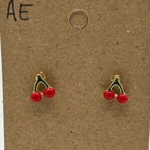 ✨5/$25✨Cherry Stud Earrings